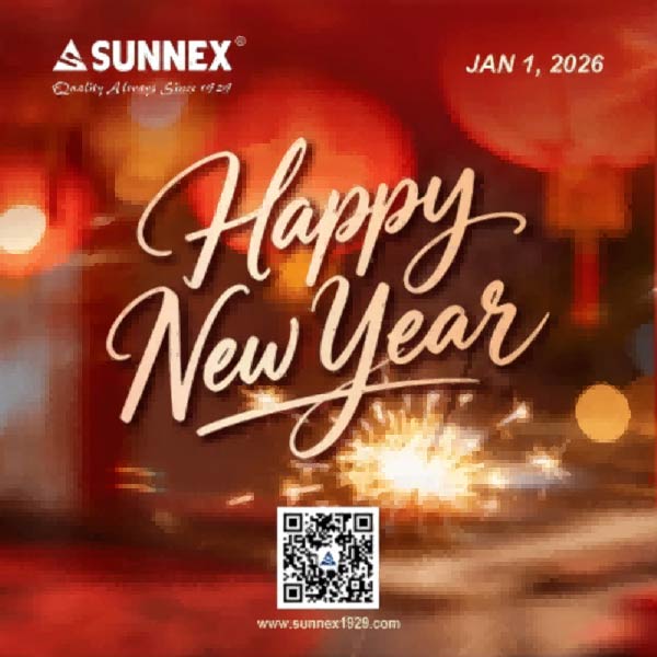 Happy New Year 2026 from SUNNEX!