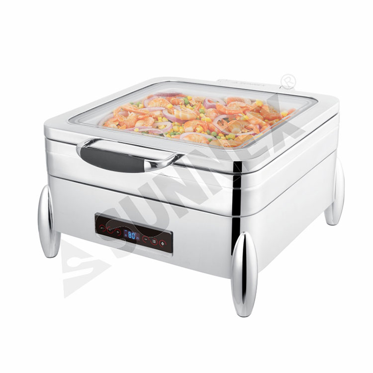 Square Precise Temperature Control Electric Chafer