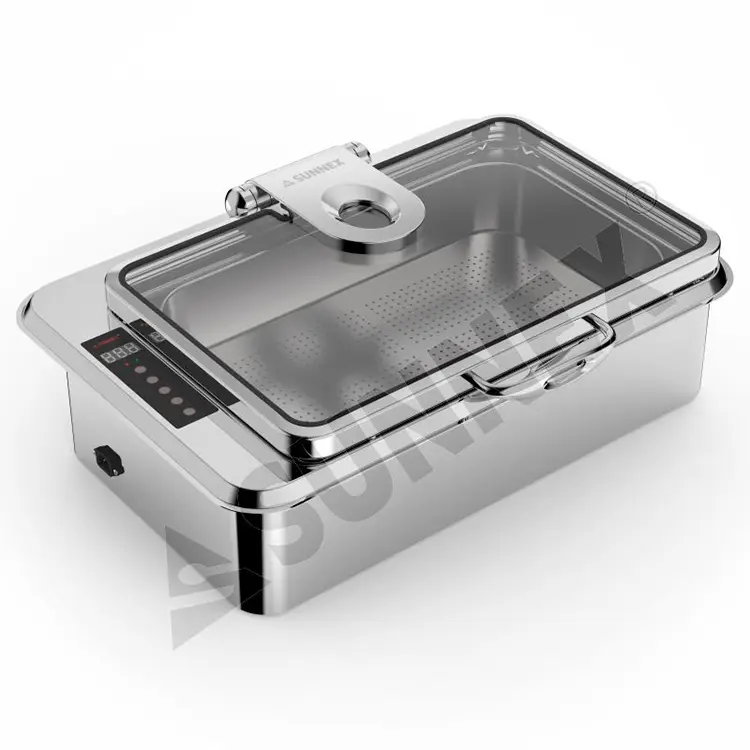 Stainless steel 8.5L built-in buffet chafer
